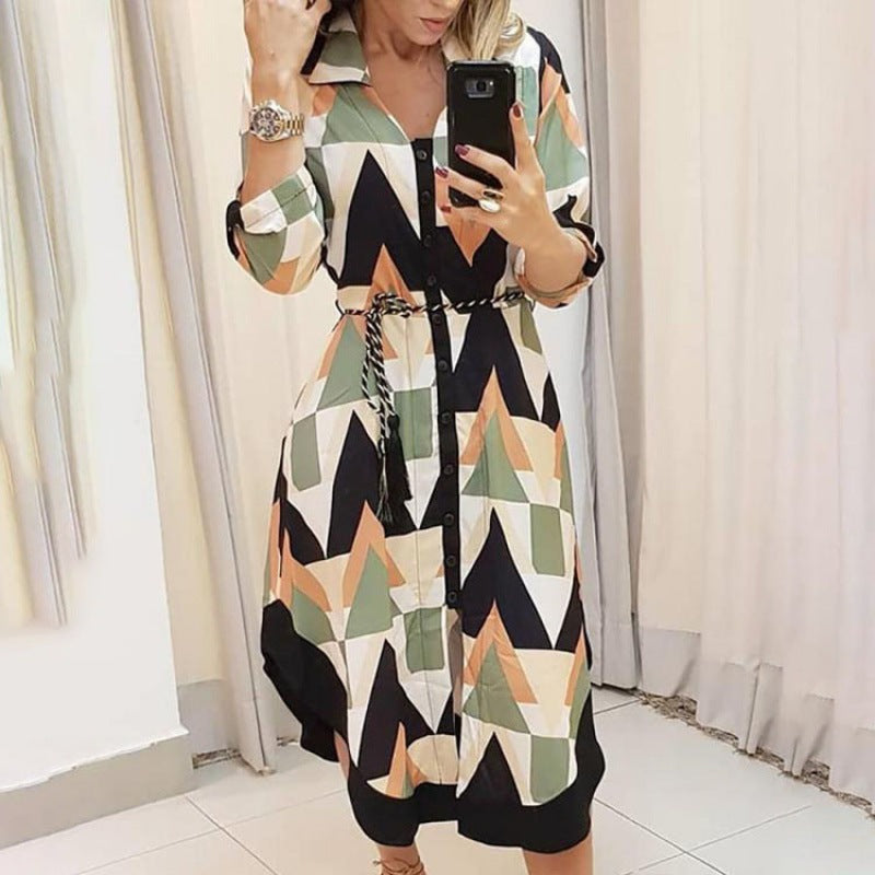 2026 Autumn Women's Fashion Plaid Print Blouse