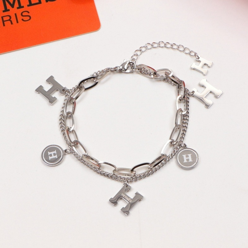 HB47 Titanium steel bracelet women's jewelry