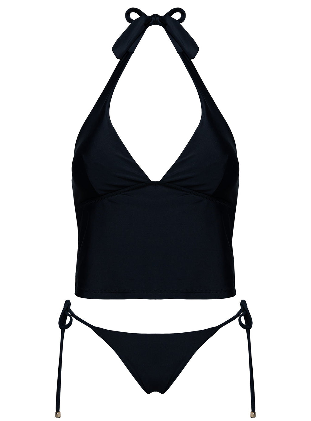 Kenai Tie Side Bikini Bottoms Black