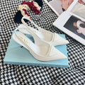 MPS7 Synthetic Leather Heel 7CM Women shoes 35-40 With box