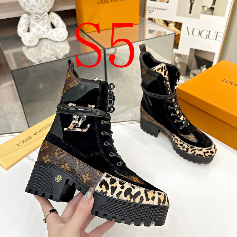 OLS28 Leather Women Shoes 35-42 with box