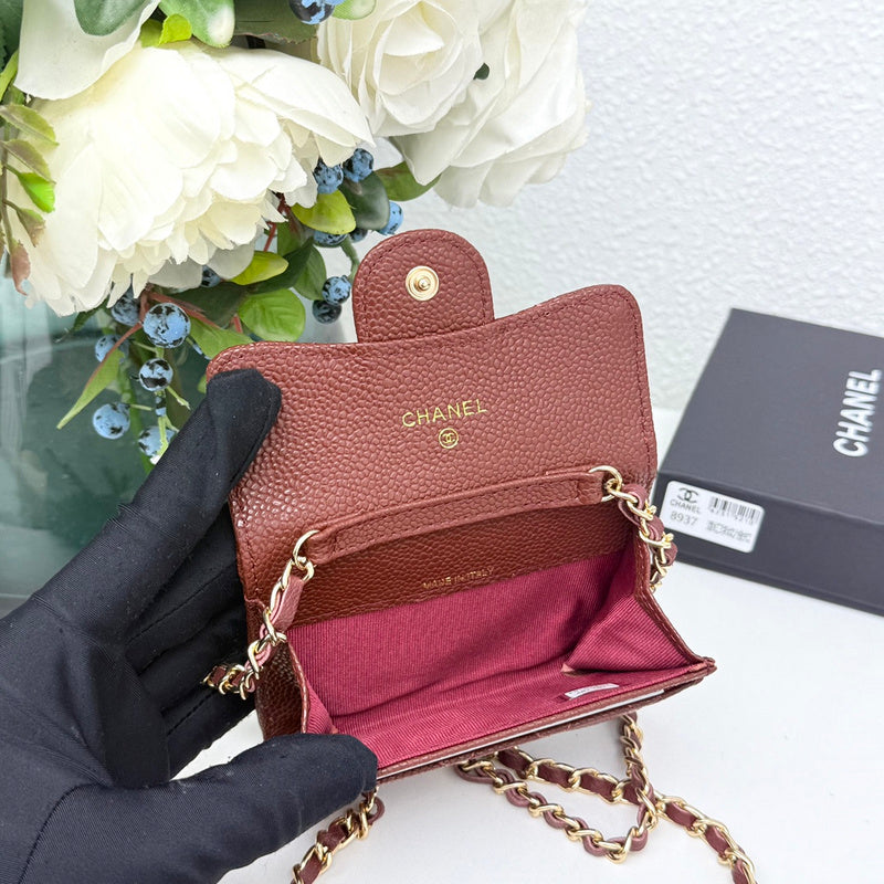 LCP04 Wallet Bag 13.1-7.5-2.1CM Leather bags with box