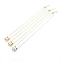 HN017  Letter Pendant Necklace Jewelry