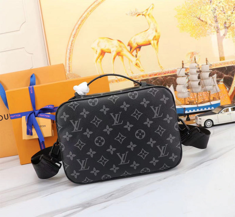 GLP066  High quality leather bag men bag  22 x 18 x 8CM for women and men