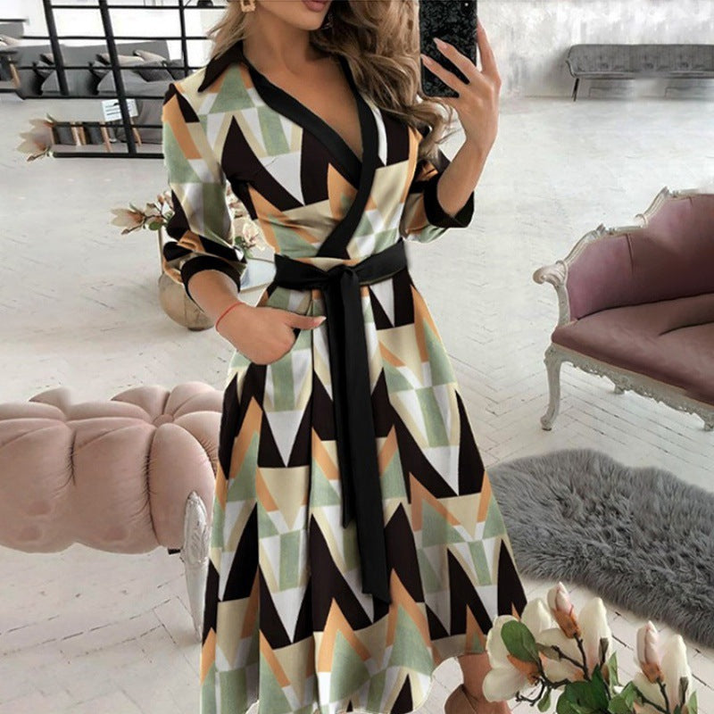 2026 Autumn Women's Fashion Plaid Print Blouse